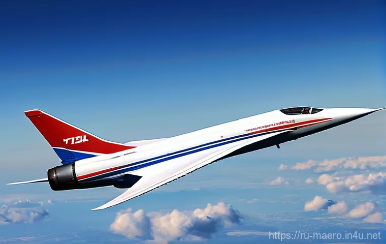 고속 비행 공기역학 - Hypersonic Heat Barrier**
"A futuristic Russian hypersonic aircraft, designed for speeds exceeding M...